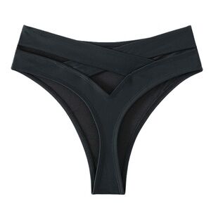 NWT Cut Out High Waisted ThongBikini Bottoms - Small